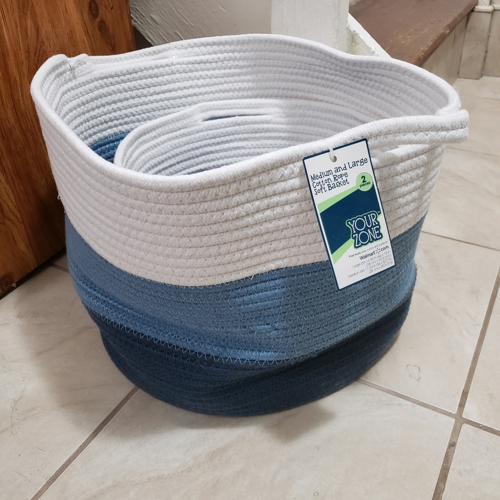 Woven storage containers / baskets